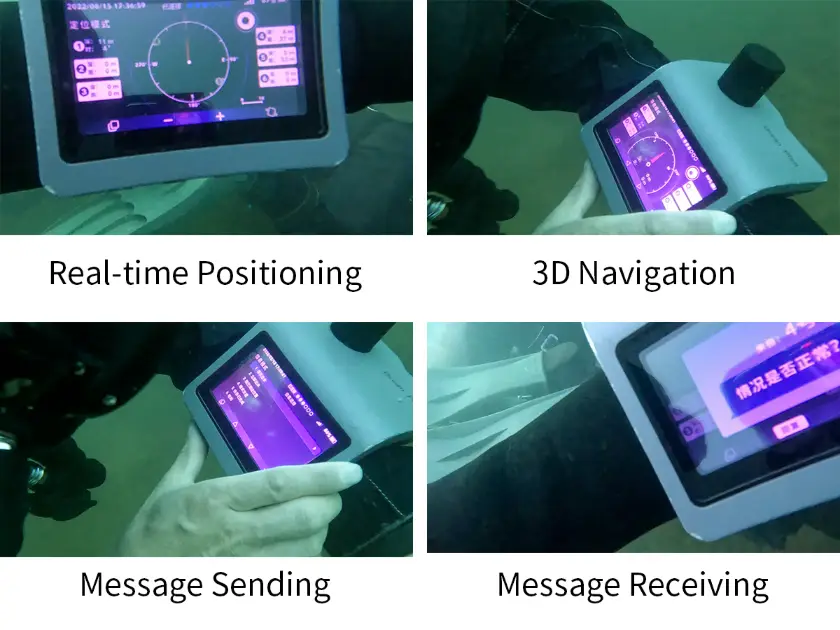Underwater Message Sending and Receiving-DS-Navygator-Pro Underwater Computer