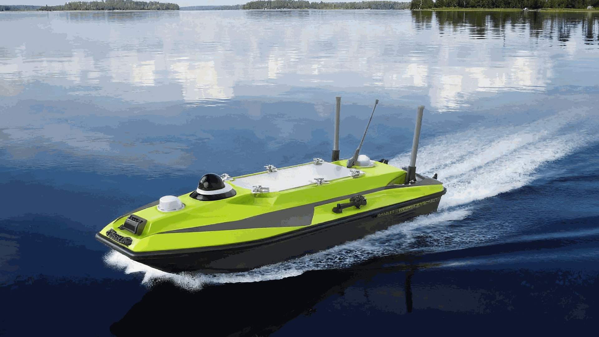 Unmanned Vessel Equipped with ADCP-1200K