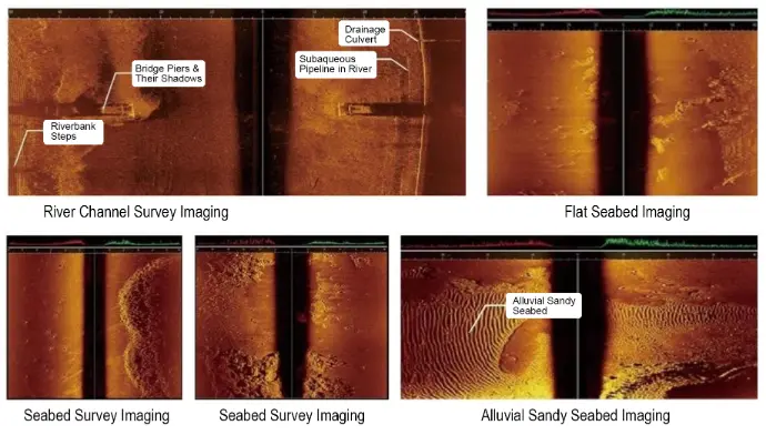 UAC-750S -single-beam side-scan sonar-Imaging