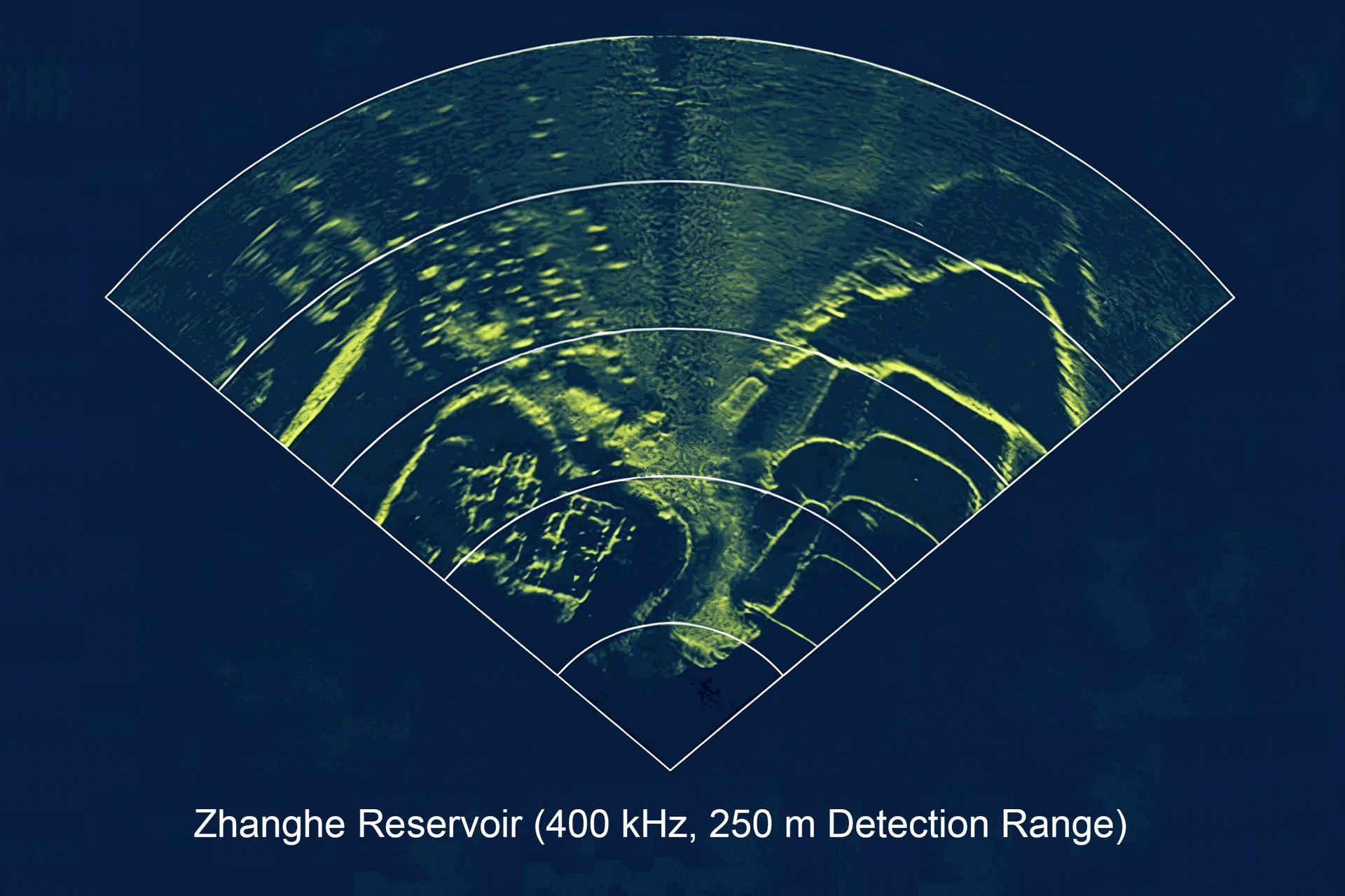 Zhanghe Reservoir (400 kHz, 250 m Detection Range)-High-performance Forward-looking Sonar